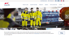 Desktop Screenshot of kuebler.eu